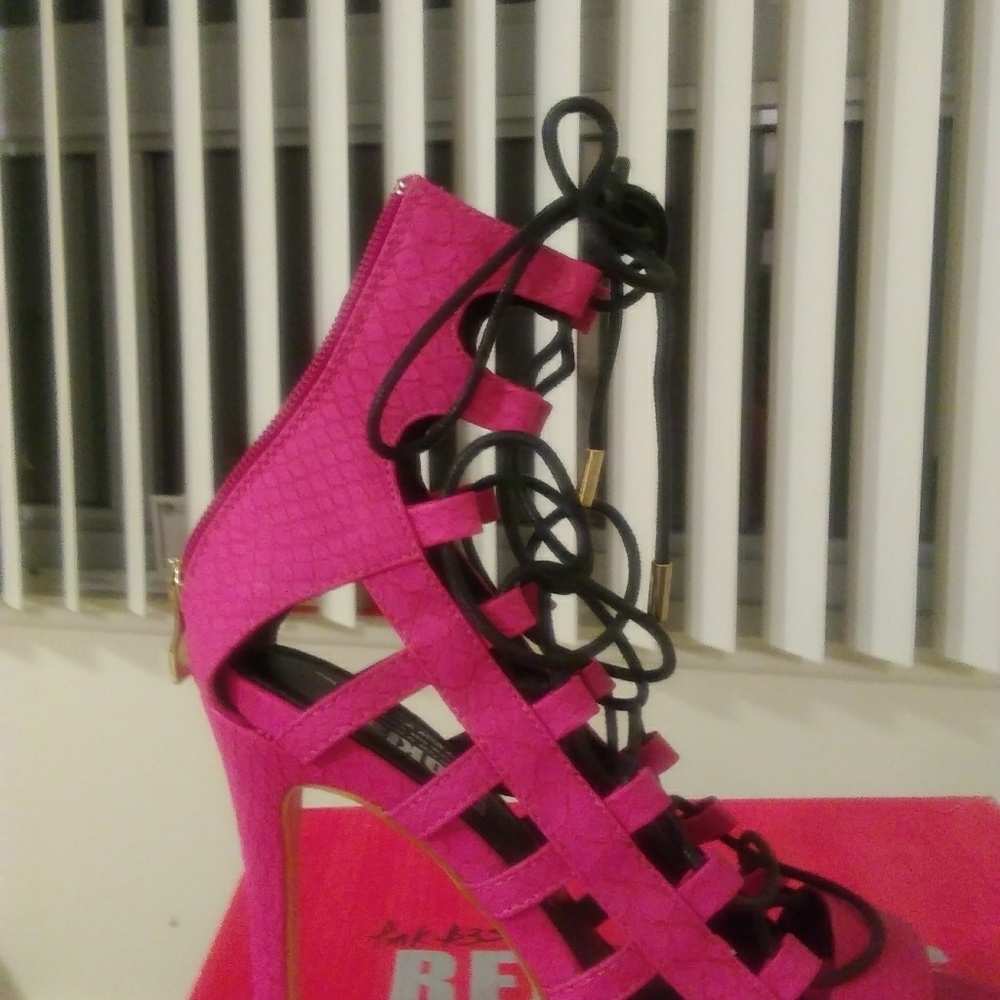 Red Kiss Strappy Heels